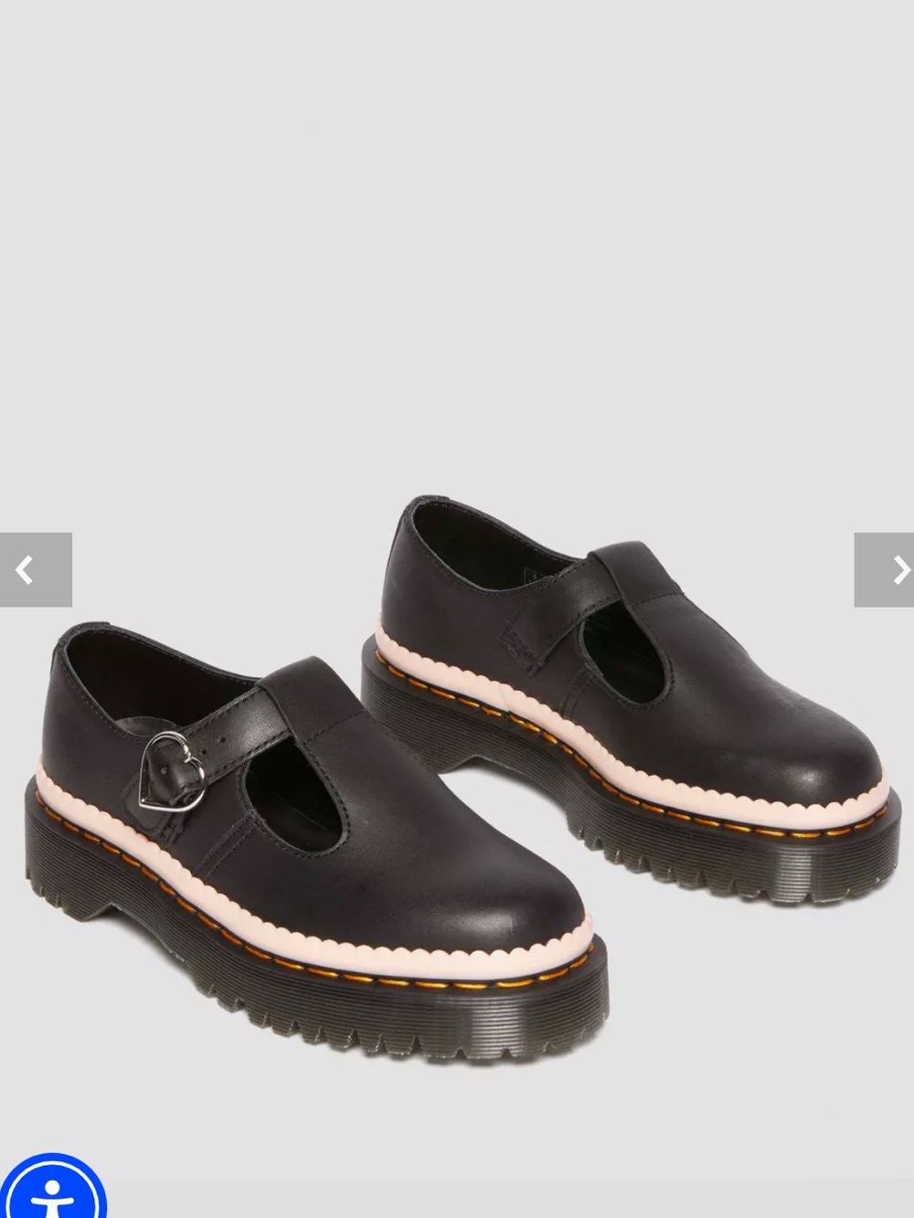 NWT DR MARTENS Polley Bex Nappa Luxe Mary Jane’s! - Picture 4 of 12